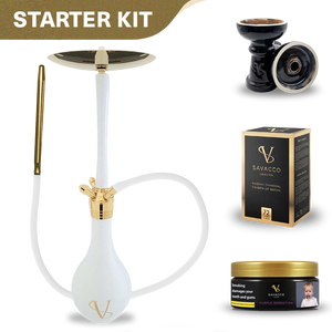 Savacco SV-RX Shisha Set - Alpine White