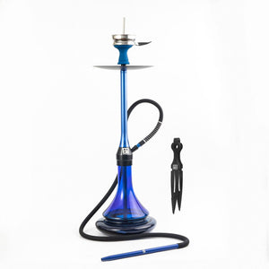 MG Hookah Chrome Edition - Blue