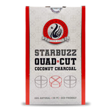 Starbuzz Quad Cut 112pcs Coconut Charcoal -1kg