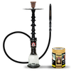 Starbuzz Woodline Hookah Bundle - Total Black (Timisue)