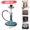 Starbuzz Unicus Hookah Starter Kit - Black Aqua