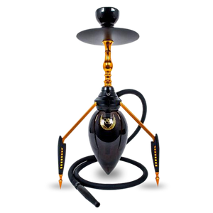 Sahara Smoke Drone Alpha Hookah - Gold