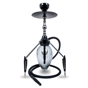 Sahara Smoke Drone Alpha Hookah - Gunmetal