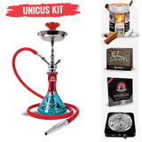 Starbuzz Unicus Hookah Starter Kit - Red Aqua