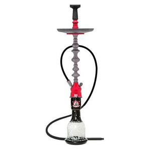 Starbuzz USA American Hookah Set - Red/Grey